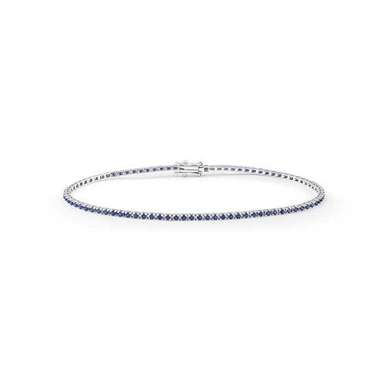 Bracciale Bliss BL MARRON GLACE' in Oro Zaffiro 0.90 Ct 20104370 - 20104370